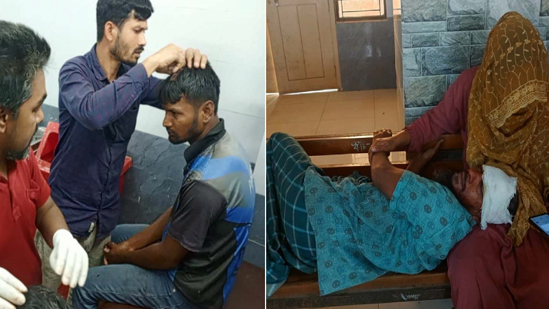 পাওনা টাকা চাওয়া নিয়ে সংঘর্ষ, আহত ৫০